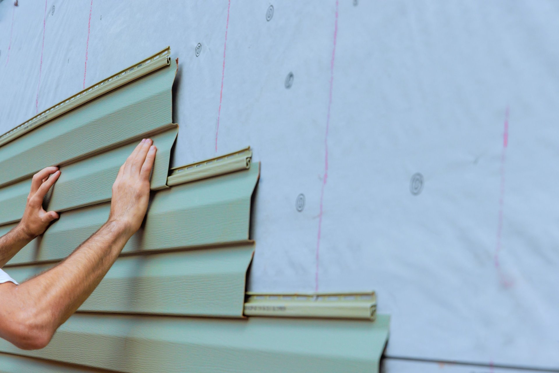 Professional siding installation